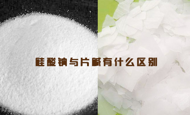 硅酸钠与片碱有什么区别?
